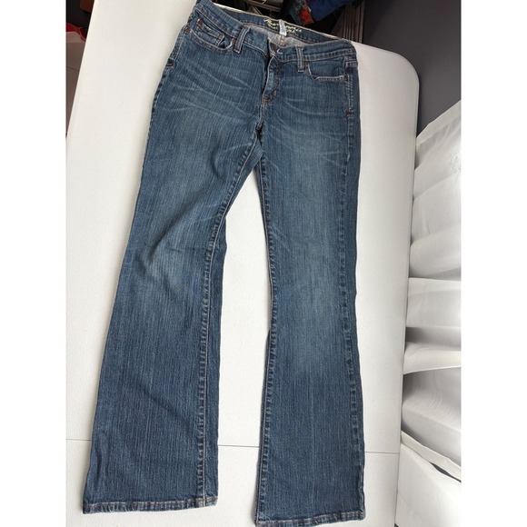 Abercrombie & Fitch Madison Jeans Stretch Bootcut Denim Blue Women's Size 6R - Picture 1 of 7